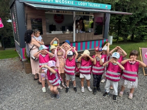 Słodkie małe co nieco - czyli lody dla ochłody :-)
